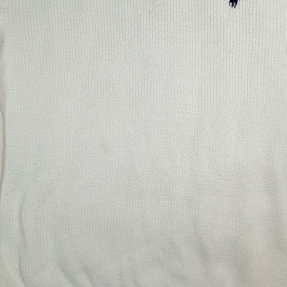 Polo by Ralph Lauren Men's Cream Zip-Up Sweater - Picture 4 of 4